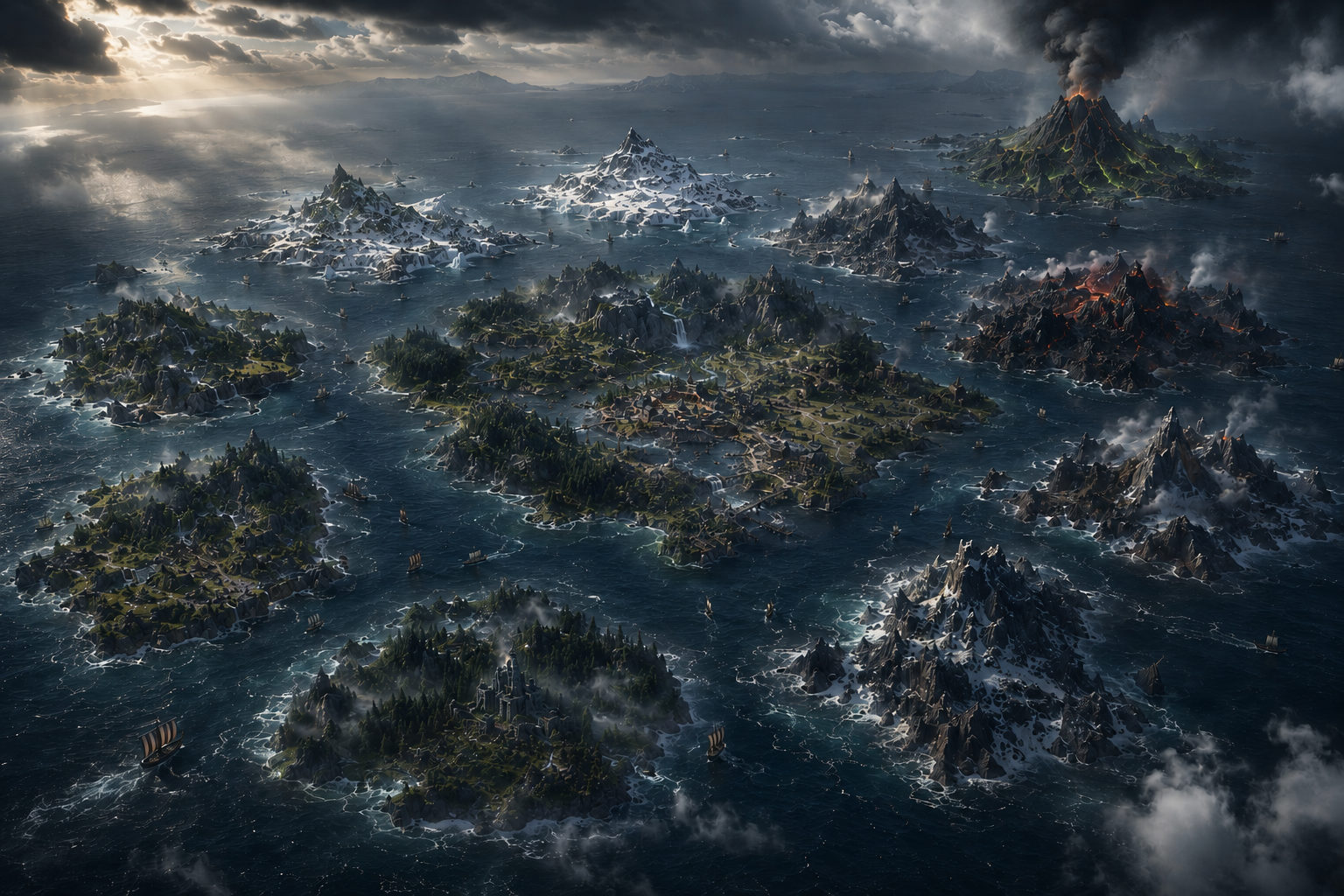 The world of Vikings Valley — Nine Realms