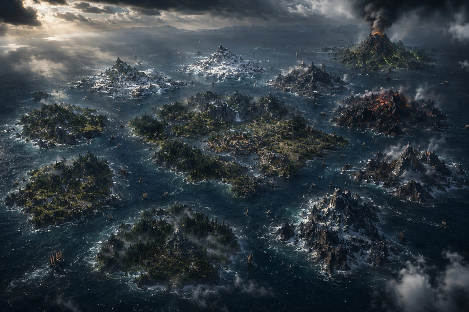 The world of Vikings Valley — Nine Realms